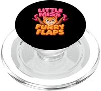 LittleMiss Furry Flaps Serving Cat-Titude Fishnets Fabulous PopSockets PopGrip for MagSafe