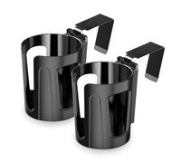 LITTLEMOLE 2PCS Large Car Door Cup Holder