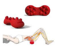 LittleMum Back Trigger Points Massager, Gluteus Massager, Myofascial Release Sciatica & Piriformis Syndrome, Release Back Knots, Relieve Back Strain Pain