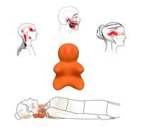 LittleMum Occipital Release Tool - Neck, Trigger Point & Acupressure Massager Ball, Deep Tissue, Silicone, Travel Size