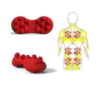 LittleMum Trigger Points Massager, Gluteus Massager, Myofascial Release Sciatica & Piriformis Syndrome, Release Back Knots, Relieve Back Strain Pain