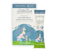 LittleOak Natural Goat Milk, Toddler Drink, 12 Months+, 6 x 0.79oz Sachets