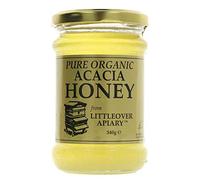 Littleover Apiaries Organic Acacia Honey 340g (Pack of 6)