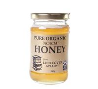 LITTLEOVER APIARIES | Organic Acacia Honey | 5 x 340g (UK)