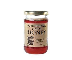 Littleover Apiaries Organic Forest Honey 340g-2 Pack