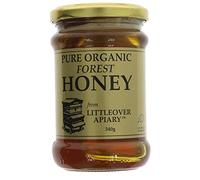 Littleover Apiaries Organic Forest Honey 340g (Pack of 6)