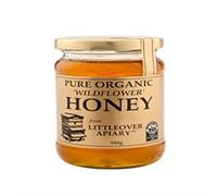 Littleover Pure Organic Wildflower Set Honey, 340g