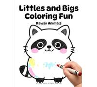 Littles and Bigs Coloring Fun: Kawaii Animals