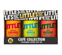 Little's Cafe Collection Flavoured Coffee Selection Gift Set (French Vanilla, Creamy Caramel, Rich Hazelnut)
