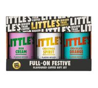 Little's Coffee Festive Flavoured Coffee Selection Gift Set (1 x 50g Christmas Spirit, 1 x 50g Chocolate Orange, 1 x 50g Irish Cream)