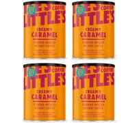 Little's Creamy Caramel Flavoured Instant Coffee, 500g Tin 4 Pack (4 X 500g) - Rich & Smooth Coffee, Infused With Caramel Flavour - Vegan Friendly, Low Calories, No Added Sugar