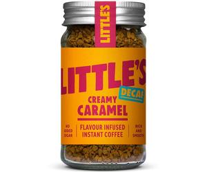 Little's Decaf Instant coffee infused taste of creamy caramel 50g - 4 Pack