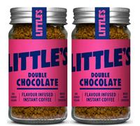 Little's Double Chocolate Flavour Rich Aroma Instant Coffee 50g (Set Of 2)