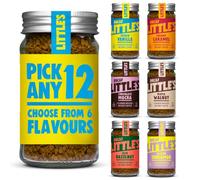 Little's Flavoured Decaf Instant Coffee, Pick Any 12 Flavours (50g x 12) | 12 Pack - Choose From 6 Flavoured Decaffeinated Coffee Options, Rich & Smooth - Vegan Friendly, Low Calorie, No Added Sugar