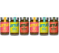 Little's Flavoured Instant Coffee Dragons Den Bundle, 6 Pack (50g x 3) - Flavours: Vanilla, Rich Hazelnut, Toffee Nut - Vegan Friendly, Low Calories, No Added Sugar