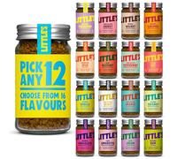 Little's Flavoured Instant Coffee Pick Any 12 Flavours, 12 Pack (50g x 12) - Choose From 13 Coffee Blends - Rich & Smooth Coffee, Infused With Flavour - Vegan Friendly, Low Calories, No Added Sugar