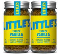 Little's French Vanilla Flavour Smooth Velvety Instant Coffee 50g (Set Of 2)
