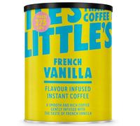 Little's French Vanilla Flavoured Instant Coffee, 500g Tin - Rich & Smooth Coffee, Infused With Vanilla Flavour - Vegan Friendly, Low Calories, No Added Sugar