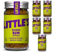 Little's Havana Rum Flavoured Instant Coffee, 6 Pack (50g x 6) - Rich & Smooth Coffee, Infused With Rum Flavour - Vegan Friendly, Low Calories, No Added Sugar