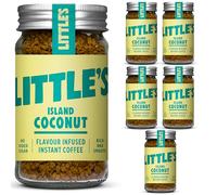 Little's Island Coconut Flavoured Instant Coffee, 6 Pack (50g x 6) - Rich & Smooth Coffee, Infused With Coconut Flavour - Vegan Friendly, Low Calories, No Added Sugar