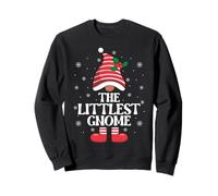 Littlest Gnome Christmas Family Matching Group Funny Xmas Sweatshirt