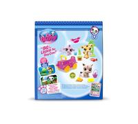 Littlest Pet Shop, Safari Playset - Includes 3 Pets, 3 Accessories, 1 Trading Card, 1 Virtual Code, Moving Heads, 1 Car, Gen 7 (#53, 54, 55) BF00524 Multicoloured