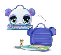 Littlest Pet Shop Collect And Display Case | Contains 1 Exclusive Quokka LPS Mini Pet Toy 1 Case With Handle 1 Collector Card And 1 Virtual Code | Collectable Toys For Girls And Boys
