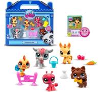 Littlest Pet Shop Collectors 5 Pack Barnyard | The Pack Contains 5 LPS Mini Pet Toys 7 Accessories 1 Collector Card And 1 Virtual Code | Collectable Toys For Girls And Boys