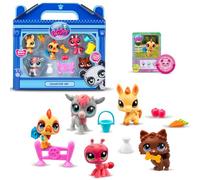 Littlest Pet Shop Collectors 5 Pack Barnyard | The Pack Contains 5 LPS Mini Pet Toys 7 Accessories 1 Collector Card And 1 Virtual Code | Collectable Toys For Girls And Boys