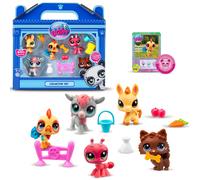 Littlest Pet Shop Collectors 5 Pack Barnyard | The Pack Contains 5 LPS Mini Pet Toys 7 Accessories 1 Collector Card And 1 Virtual Code | Collectable