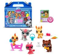 Littlest Pet Shop, Collectors Pack Farm Besties Pack, Mobile Heads, Gen 7 (Mascots #56 to #60), for ages from 4 years onward, BF00510 Multicolor