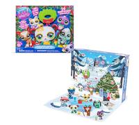 Littlest Pet Shop - Deluxe Holiday Calendar - Series 4 Advent Calendar -Gen 7 Authentic LPS Bobble Head Toy Figure, Collectible Toy Animal, Ages 4+