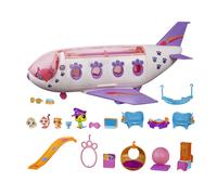 Littlest Pet Shop Pet Jet Playset Toy, Includes 4 Pets, Adult Assembly Required (No Tools Needed), Ages 4 and Up