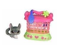Littlest Pet Shop Pets on the Go Chinchilla with Hutch by Littlest Pet Shop