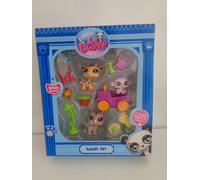 Littlest Pet Shop, Safari Playset - Includes 3 Pets, 3 Accessories, 1 Trading Card, 1 Virtual Code, Moving Heads, 1 Car, Gen 7 (#53, 54, 55) BF00524 Multicoloured