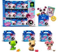 Littlest Pet Shop Series 3 Pet Surprise Single Boxes X 18 | Each Pet Surprise Mystery Box Contains 1 LPS Mini Pet Toy 1 Accessory 1 Collector Card And 1 Virtual Code | Toys For Girls And Boys