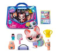 Littlest Pet Shop Series 5 Sweet and Stylish Sporty Fox | Contains 1 LPS Mini Pet Toy, 9 Accessories, 1 Collector Card and 1 Virtual Code | Collectible Toys for Girls and Boys