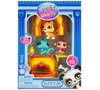 Littlest Pet Shop Zestaw Dżungla 3 figurki [FIGURKA]
