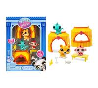 Littlest Pet Shop Zestaw Dżungla 3 figurki [FIGURKA]