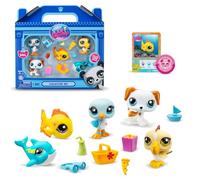 Hasbro Littlest Pet Shop Figure Set Beach Besties 00517 5 Figures Multicolor