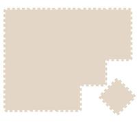 LittleTom 18-Piece Baby Play Mat - 30x30 cm/ 11.8x11.8 in - Soft Foam Interlocking Tiles - EVA Sensory Mat for Crawling Toddlers - Indoor & Outdoor Use - Plasticizer-Free Floormats for kids