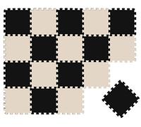 LittleTom 18 Pieces Baby Play Mat - 30x30 Soft Puzzle Mats Floor Playmat Interlocking Foam Tiles