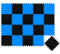 LittleTom 18 Pieces Baby Play Mat - 30x30 Soft Puzzle Mats Floor Playmat Interlocking Foam Tiles