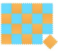 LittleTom 18 Pieces Baby Play Mat - 30x30 Soft Puzzle Mats Floor Playmat Interlocking Foam Tiles