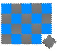 LittleTom 18 Pieces Baby Play Mat - 30x30 Soft Puzzle Mats Floor Playmat Interlocking Foam Tiles