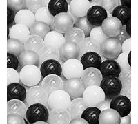 LittleTom 200 Colourful Balls for Ball Pit, 5.5 cm Ball Pit, Children's Balls, Play Balls for Baby Ball, Pool, Ball Pit Tent, Baby Toy, Ball Pit, Bouncy Castle, Ball Pit, Baby Balls, Plastic Balls,