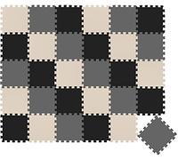 LittleTom 27 Pieces Baby Play Mat - 30x30 Soft Puzzle Mats Floor Playmat Interlocking Foam Tiles