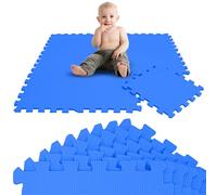 LittleTom 9 Pieces Baby Play Mat - 30x30 Soft Puzzle Mats Floor Playmat Interlocking Foam Tiles