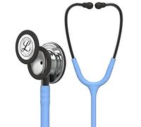 3M Littmann Classic III Monitoring Stethoscope, Mirror Chestpiece, Ceil Blue Tube, Smoke Stem and Smoke Headset, 27 inch, 5959