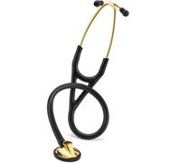 Littmann Master Cardiology Stethoscope: Black & Brass 2175